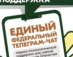 Участники СВО и члены их семей могут получить медико-психологическую помощь в специальном федеральном чате